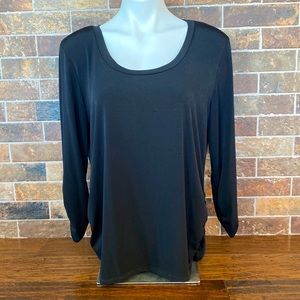 Size XL Black NY Collection Top